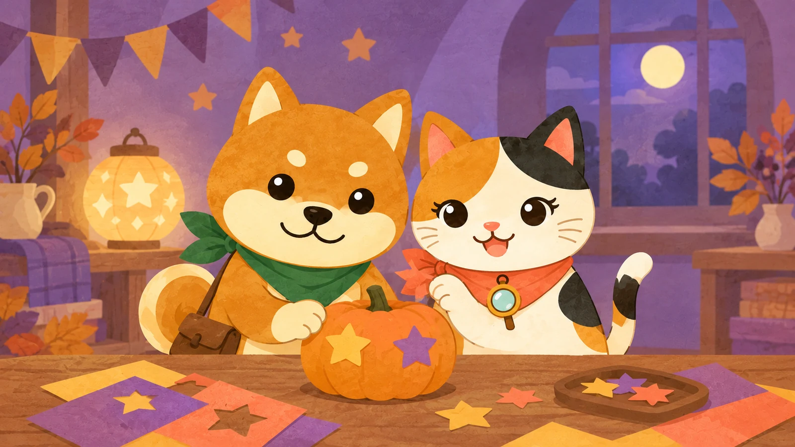 「ハロウィンパレード」のイメージイラスト（みちみっけ）