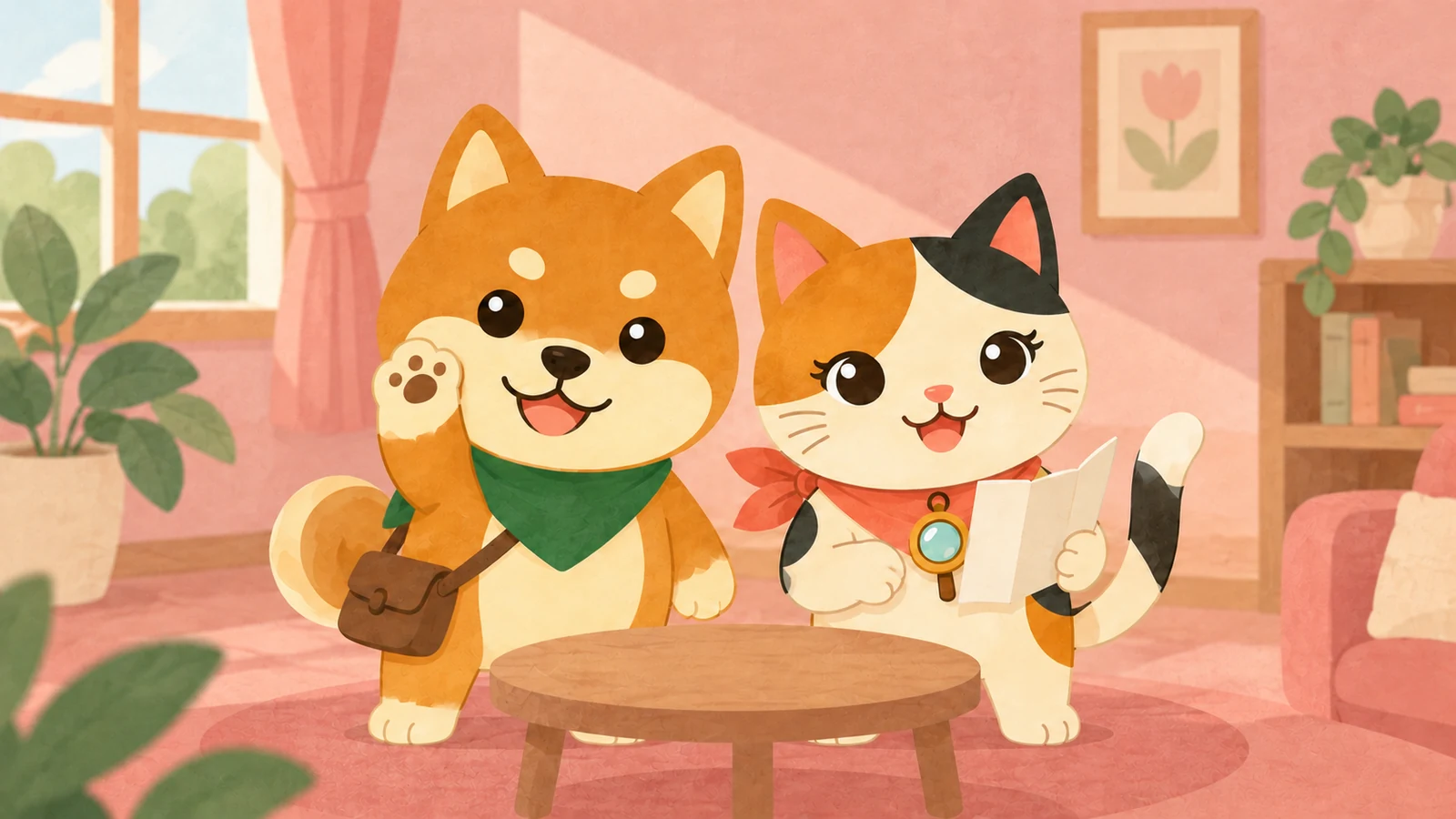 「ピックルボールを楽しもう!」のイメージイラスト（みちみっけ）