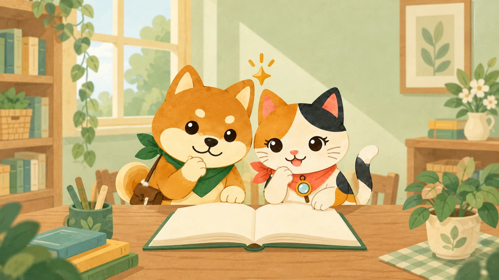 「キッズ運動教室(全4回)」のイメージイラスト（みちみっけ）